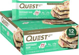 Peppermint Flavored Food protein bar