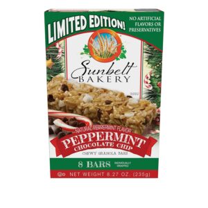 Peppermint Flavored Food granola bar